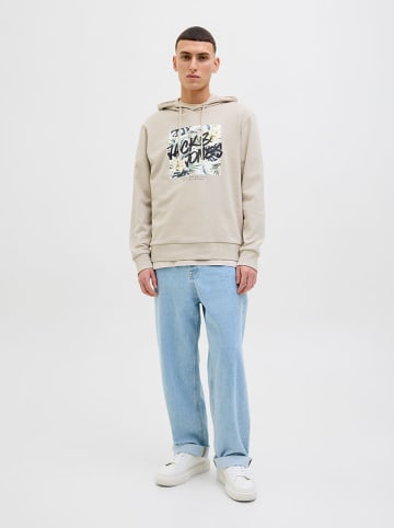 Jack & Jones Hoodie "Hawaii" in Creme