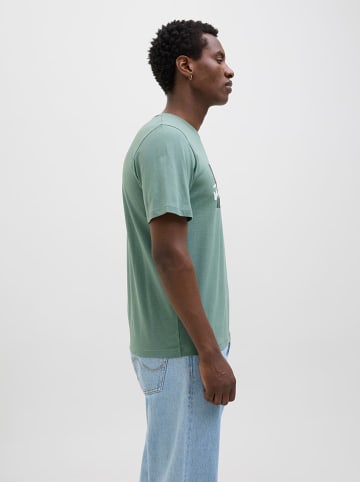Jack & Jones Koszulka "Hawaii" w kolorze miętowym
