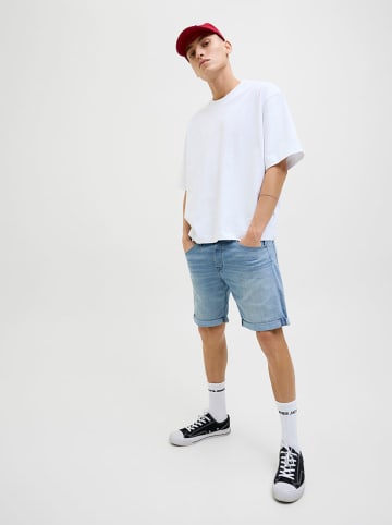 Jack & Jones Jeans-Shorts "Rick" in Hellblau