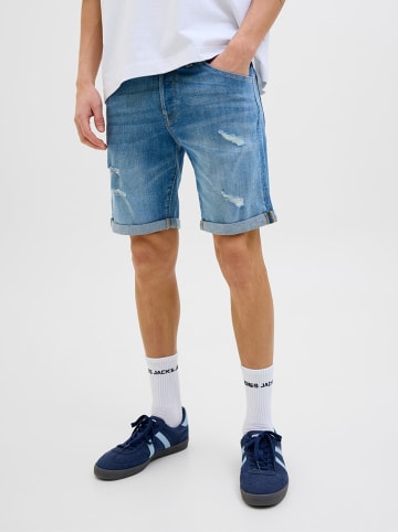Jack & Jones Spijkershort "Rick" blauw