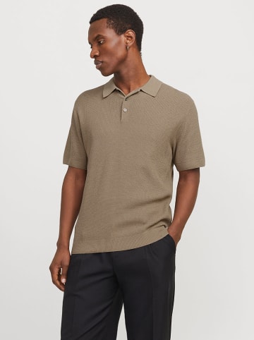 Jack & Jones Poloshirt "Cooper" in Hellbraun