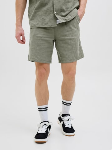 Jack & Jones Szorty "Jaiden" w kolorze khaki