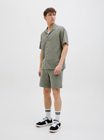 Jack & Jones Szorty "Jaiden" w kolorze khaki