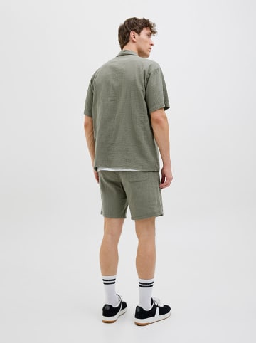 Jack & Jones Szorty "Jaiden" w kolorze khaki