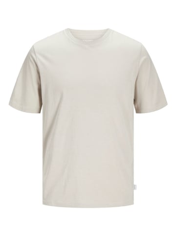 Jack & Jones Koszulka "Relaxed" w kolorze kremowym