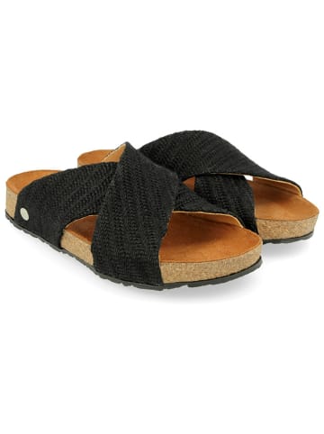 HAFLINGER Slippers zwart
