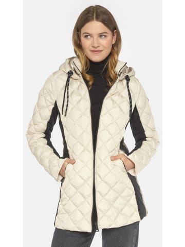 Fuchs Schmitt Steppjacke in Creme/ Schwarz