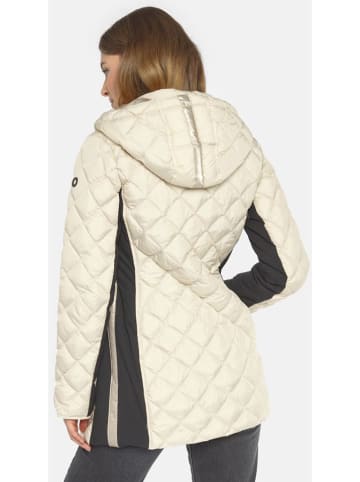Fuchs Schmitt Steppjacke in Creme/ Schwarz
