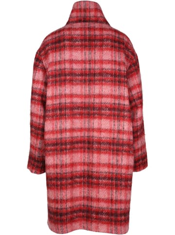 Fuchs Schmitt Wollmantel in Rot/ Rosa
