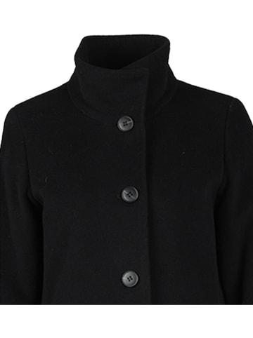 Fuchs Schmitt Wollmantel in Schwarz