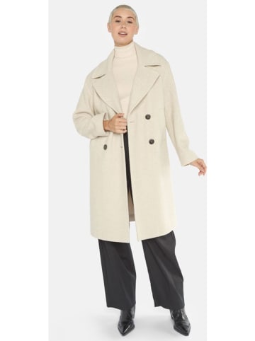 Fuchs Schmitt Wollmantel in Creme