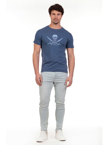 The Time of Bocha Shirt in Blau