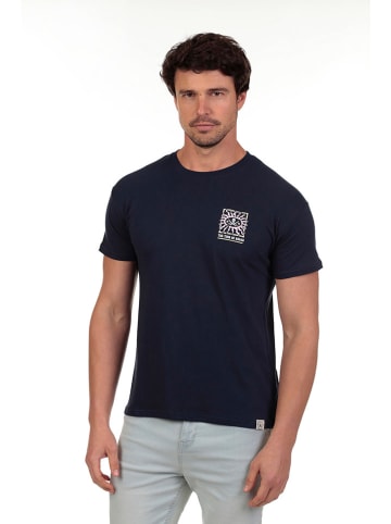 The Time of Bocha Shirt in Dunkelblau