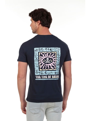 The Time of Bocha Shirt in Dunkelblau