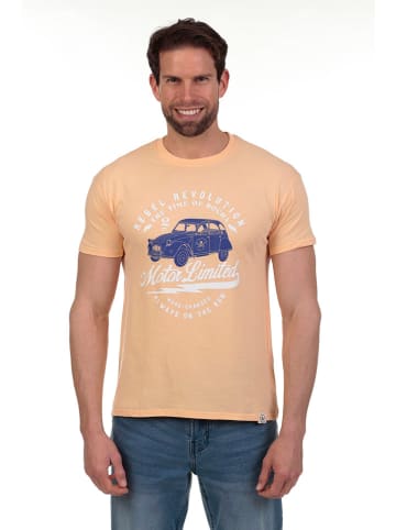 The Time of Bocha Shirt in Apricot