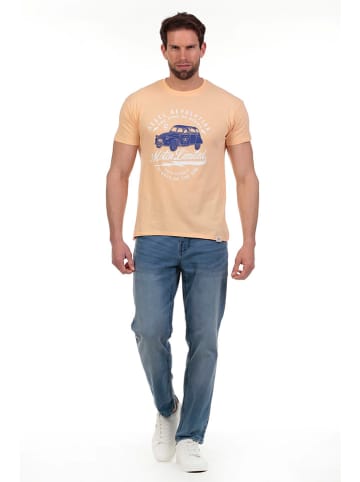 The Time of Bocha Shirt in Apricot