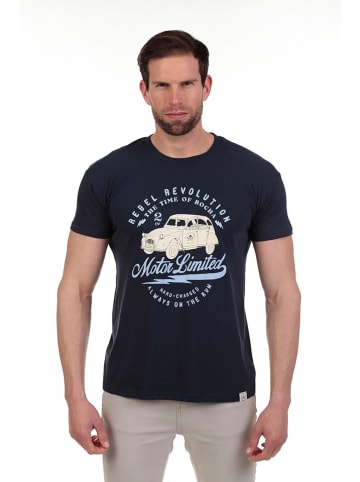 The Time of Bocha Shirt in Dunkelblau
