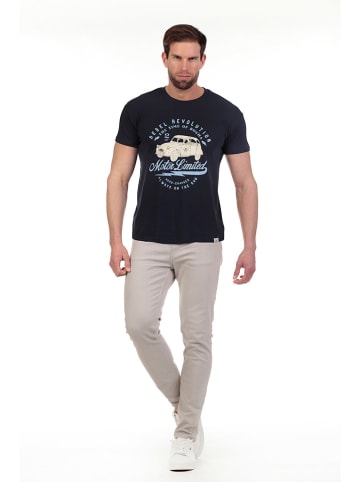 The Time of Bocha Shirt donkerblauw