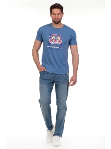 The Time of Bocha Shirt in Blau