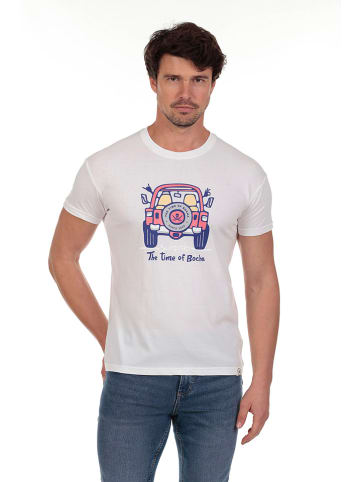 The Time of Bocha Shirt in Weiß