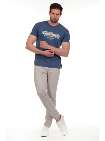 The Time of Bocha Shirt in Dunkelblau