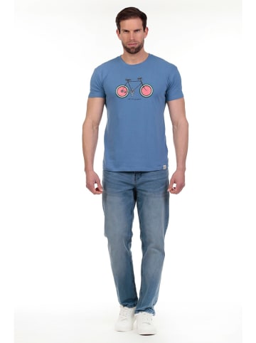 The Time of Bocha Shirt in Blau