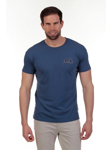 The Time of Bocha Shirt in Dunkelblau