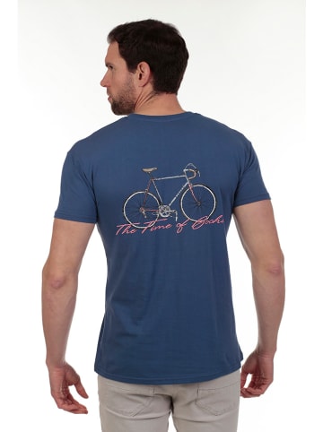 The Time of Bocha Shirt in Dunkelblau