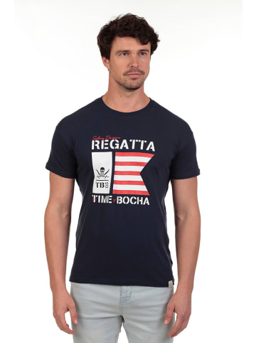 The Time of Bocha Shirt in Dunkelblau