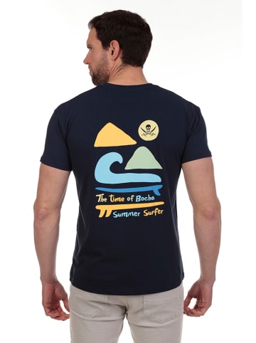 The Time of Bocha Shirt in Dunkelblau