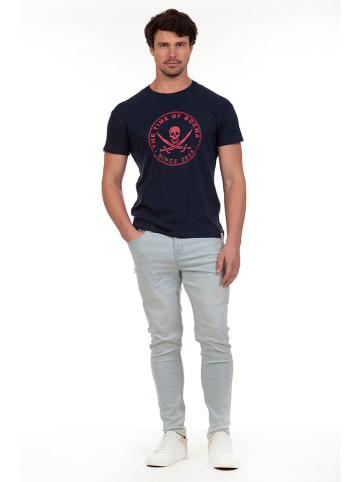 The Time of Bocha Shirt donkerblauw