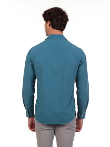 The Time of Bocha Hemd - Regular fit - in Blau