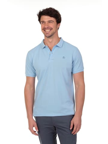 The Time of Bocha Poloshirt lichtblauw