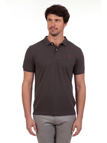 The Time of Bocha Poloshirt in Braun