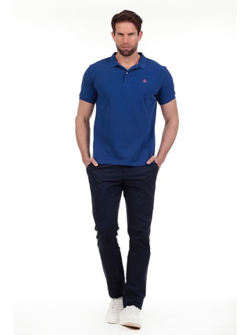 The Time of Bocha Poloshirt in Blau