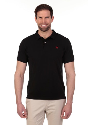 The Time of Bocha Poloshirt in Schwarz
