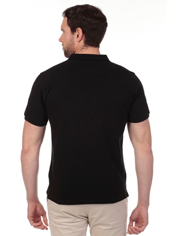 The Time of Bocha Poloshirt in Schwarz