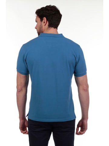 The Time of Bocha Poloshirt in Blau