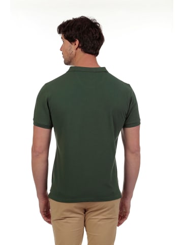 The Time of Bocha Poloshirt in Dunkelgrün