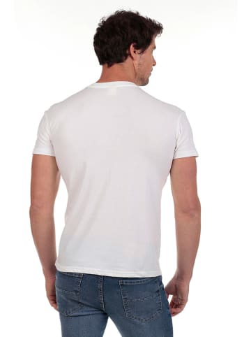 The Time of Bocha 2er-Set: Shirts in Dunkelblau/ Weiß