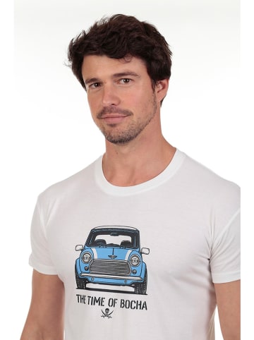 The Time of Bocha 2-delige set: shirts donkerblauw/wit