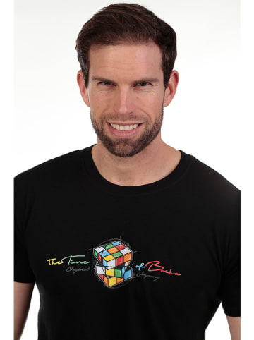 The Time of Bocha 2er-Set: Shirts in Schwarz/ Weiß