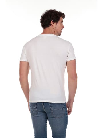 The Time of Bocha 2er-Set: Shirts in Dunkelblau/ Weiß