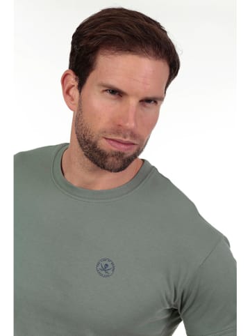 The Time of Bocha 2-delige set: shirts groen/donkerblauw