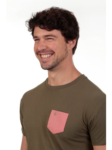 The Time of Bocha 2-delige set: shirts zwart/kaki