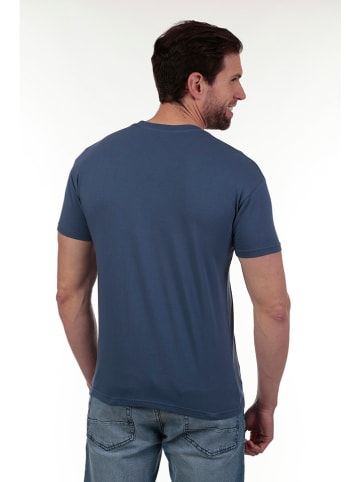 The Time of Bocha 2-delige set: shirts wit/donkerblauw