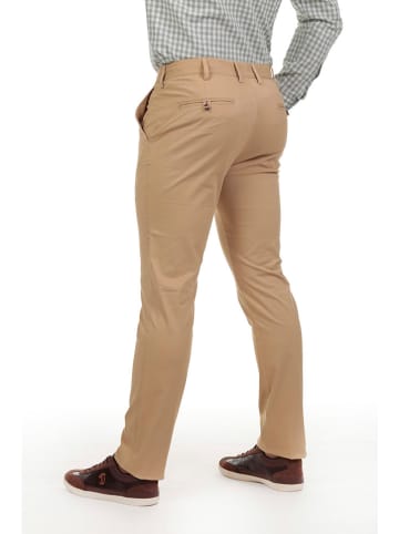 The Time of Bocha 2-delige set: chinobroeken beige/donkerblauw