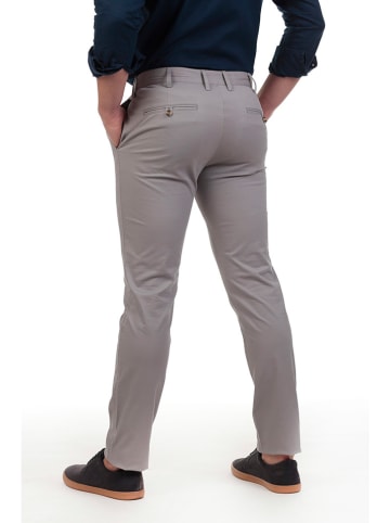 The Time of Bocha 2er-Set: Chinos in Dunkelblau/ Grau