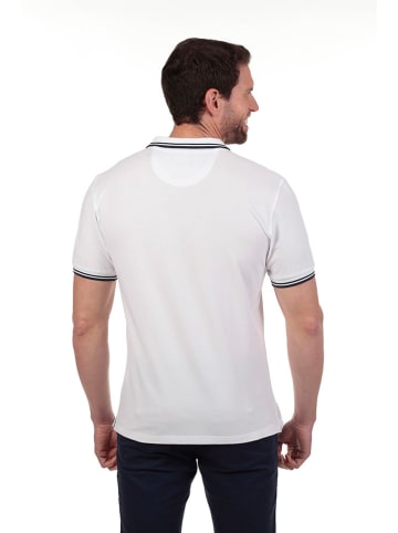 The Time of Bocha 2-delige set: poloshirts wit/donkerblauw