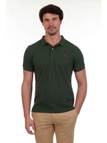 The Time of Bocha 2-delige set: poloshirts beige/groen
